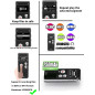 Digital Voice Recorder 16GB USB Rechargeable Dictaphone with Playback for Lectures - Compact Tape Recorder Digital Voice Recorder 16GB USB Rechargeable Dictaphone with Playback for Lectures - Compact Tape Recorder