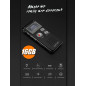 Enregistreur vocal numérique 16GB rechargeable USB pour conférences avec lecture, dictaphone compact amélioré