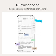 Plaud NotePin S : Enregistreur Vocal AI Portable – 112 Langues