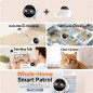 Caméra Robot de Sécurité 1080P pour Animaux, Vision Nocturne, Rechargement Auto, Contrôle APP, Communication 2 voies Caméra Robot de Sécurité 1080P pour Animaux, Vision Nocturne, Rechargement Auto, Contrôle APP, Communication 2 voies