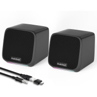 Haut-parleurs PC USB 3.5mm petits pour bureau et ordinateur
