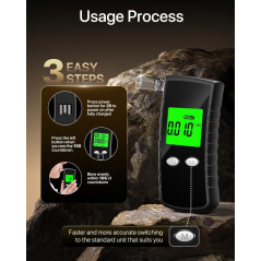 Accurate Alcohol Breathalyzer for Reliable BAC Testing & Safety
