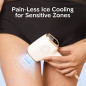 Épilation IPL INNZA avec fonction refroidissement glace, 999 999 flashes, indolore, pour femmes, filaire