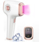 Épilation IPL INNZA avec fonction refroidissement glace, 999 999 flashes, indolore, pour femmes, filaire