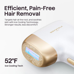 Wavytalk IPL Épilation Laser Painless Corps & Visage 12 Min