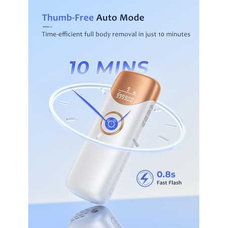 Épilation Laser Ubroo IPL avec Refroidissement à 5℃ - Or