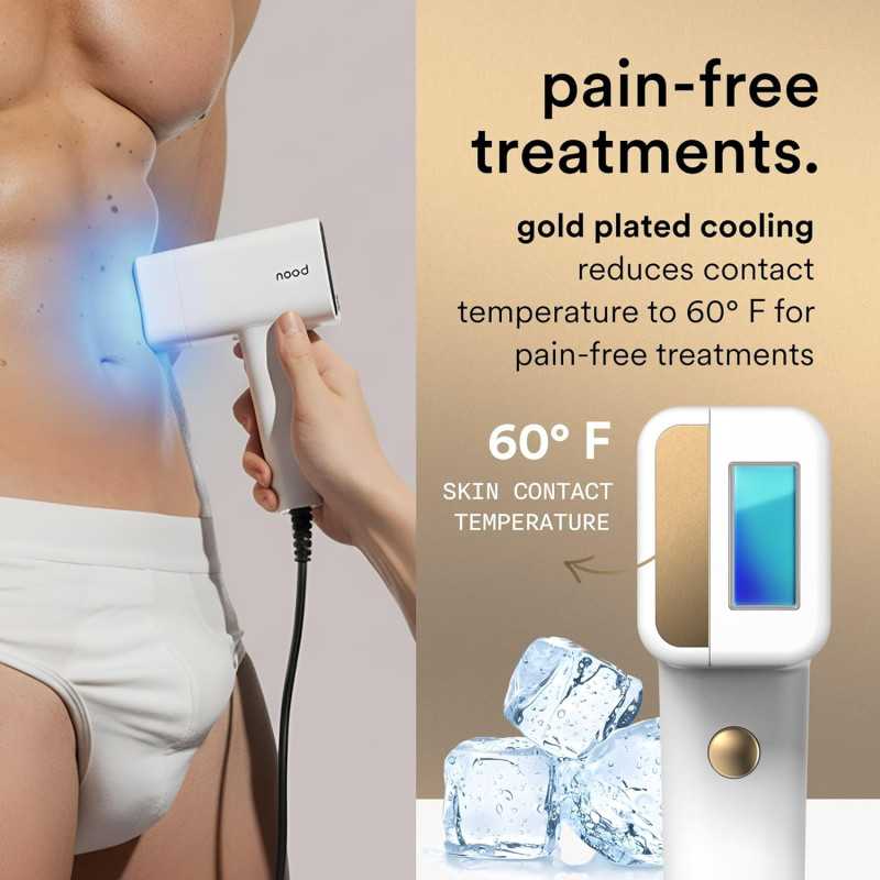 Nood™ NEW Flasher Pro IPL Laser Hair Removal & Red Light Therapy Device