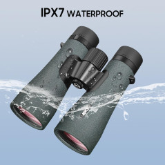 12x50 UHD Binoculars for Adults - Waterproof, Lightweight, Phone Adapter