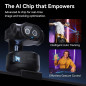 EMEET PIXY 4K Dual-Camera AI PTZ Webcam with Tripod, Sony Sensor, AI Tracking, PDAF, 3 Mics, Streaming Ready