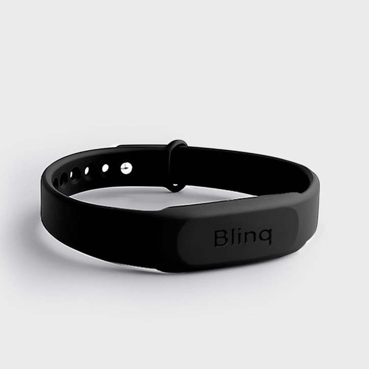Blinq NFC Bracelet - Carte de Visite Digitale Instantanée par Tap - Compatible iPhone & Android (Noir) Blinq NFC Bracelet - Carte de Visite Digitale Instantanée par Tap - Compatible iPhone & Android (Noir)