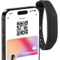 Blinq NFC Bracelet - Carte de Visite Digitale Instantanée par Tap - Compatible iPhone & Android (Noir) Blinq NFC Bracelet - Carte de Visite Digitale Instantanée par Tap - Compatible iPhone & Android (Noir)