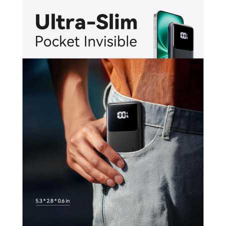 INIU Portable Charger 10000mAh Fast Charging USB-C Power Bank 22.5W