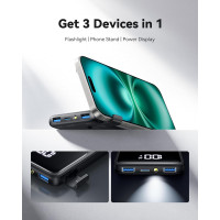INIU Batterie Externe 10000mAh Slim, Charge Rapide 22.5W PD3.0 QC4+ USB-C, Power Bank Portable