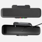 Cyber Acoustics CA-2890 USB Stereo Speaker Bar – USB Powered, Monitor Clamp, Easy Controls