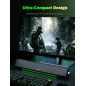 BLUEDEE Enceintes PC Bluetooth 5.0, HiFi Stéréo, Barre Son USB/USB-C, Aux 3.5mm pour Bureau & Gaming BLUEDEE Enceintes PC Bluetooth 5.0, HiFi Stéréo, Barre Son USB/USB-C, Aux 3.5mm pour Bureau & Gaming