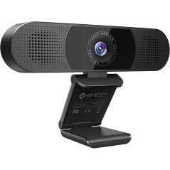 Webcam EMEET C980 PRO 1080P Micro, Haut-Parleurs, 3-en-1