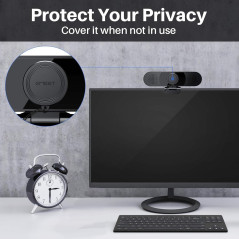 EMEET C980 PRO 1080P Webcam with Mic, Speaker & Auto Low Light