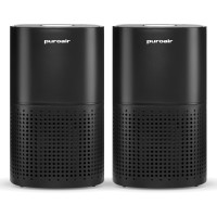 PuroAir 240 HEPA Air Purifiers for Large Rooms, 2 Pack - Covers 1,000 Sq Ft, Filters 99.9% Pollutants, Quiet