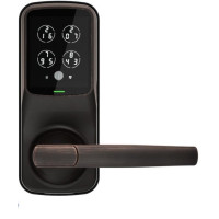Lockly Secure Plus: Serrure Connectée Anti-Espion avec Lecteur dEmpreintes Digitales