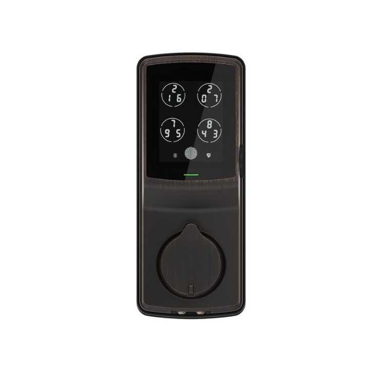 Lockly Secure Plus: Serrure Connectée Anti-Espion avec Lecteur dEmpreintes Digitales