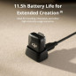 DJI Mic Mini Wireless Lavalier Mic (2 TX + 1 RX) for iPhone 17/16/15, Android, PC – 300m Range, Noise Cancelling DJI Mic Mini Wireless Lavalier Mic (2 TX + 1 RX) for iPhone 17/16/15, Android, PC – 300m Range, Noise Cancelling