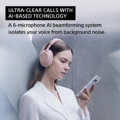 Sony WH-1000XM6 Wireless Noise Canceling Headphones, 30-Hour Battery
