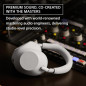 Casque sans fil Sony WH-1000XM6, réduction de bruit HD, 12 micros, batterie 30h, noir