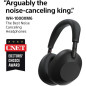 Casque sans fil Sony WH-1000XM6, réduction de bruit HD, 12 micros, batterie 30h, noir