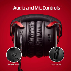 HyperX Cloud III Wired Gaming Headset – PC, PS5, Xbox, DTS Audio