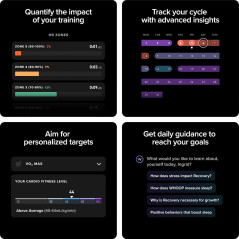 WHOOP 5.0 - Tracker Santé & Fitness, Sommeil, Coaching 24/7