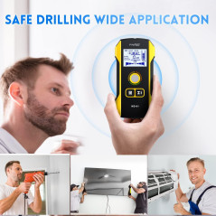 FNIRSI 6-in-1 Electronic Stud Finder â Wall Scanner for Wood, Metal & AC