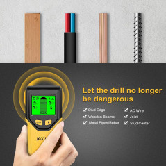 5-in-1 Stud Finder Wall Scanner with HD LCD & Microchip Detection