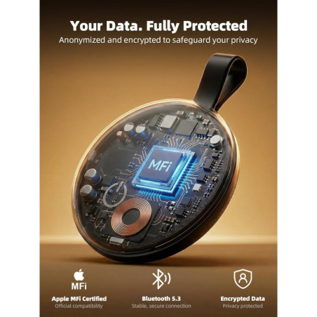 Air Tracker Smart Tags Bluetooth Key Finder - Waterproof, Replaceable Battery