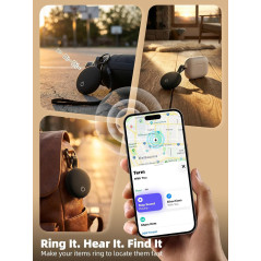 Air Tracker Smart Tags Bluetooth IP65 Étanche pour Objets