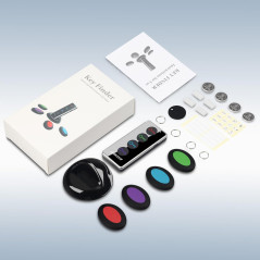 Key Finder Locator 80dB Wireless Tracker for Keys, Pets & More, 131ft Range