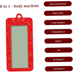 Portable Lottery Ball Machine & Double Number Picker Software for Fun