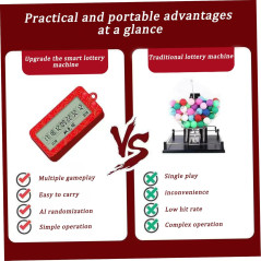 Portable Lottery Ball Machine & Double Number Picker Software for Fun