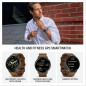 Garmin Venu® 4, 45mm, Montre GPS Santé & Fitness Avancée, Écran Coloré, Lampe Intégrée, 12 Jours Batterie, 2 Bracelets