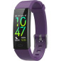 ZURURU Waterproof Fitness Tracker with Blood Pressure, Heart Rate, Sleep Monitor & Pedometer - Purple ZURURU Waterproof Fitness Tracker with Blood Pressure, Heart Rate, Sleep Monitor & Pedometer - Purple