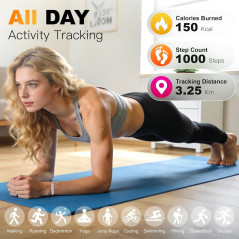Smart Bracelet for Women: Fitness Tracker with Heart Rate, Sleep & Steps