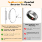 Smart Bracelet for Women - Fitness Tracker with Heart Rate, Sleep, Step Counter, 1ATM Waterproof, 2 Bands