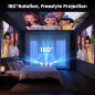 Mini Projector 1080P with WiFi, Bluetooth, Android 12, Electric Focus - Portable HDMI/USB for Movies & Gaming Mini Projector 1080P with WiFi, Bluetooth, Android 12, Electric Focus - Portable HDMI/USB for Movies & Gaming