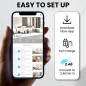 Funstorm 2025 4K HD Mini Nanny Cam, WiFi Indoor Security Camera with Night Vision & 100-Day Battery