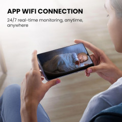 Funstorm 2025 : Caméra Sécurité 4K HD WiFi avec Vision Nocturne