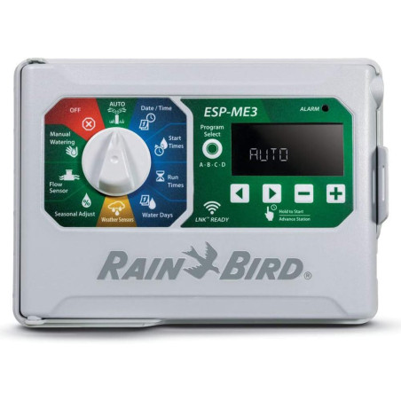Rain Bird ESP-ME3 4-Station WiFi Ready Indoor/Outdoor Irrigation Controller | Model ESP-ME3-A1