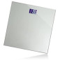 Moss & Stone Silver Digital Bathroom Scale, Smart Step-On, Backlit LCD, High Accuracy, 400lb Capacity Moss & Stone Silver Digital Bathroom Scale, Smart Step-On, Backlit LCD, High Accuracy, 400lb Capacity