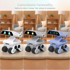 Smart AI Robot by Yonbo - ChatGPT-Powered Voice Tutor, 5MP Camera, 4-Mic, No Fees, for Kids & Adults
