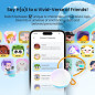 Peluche Panda Interactive IA, Jouet Éducatif Sans Écran, Appli 16 Personnages, Cadeau Enfants 3+ Peluche Panda Interactive IA, Jouet Éducatif Sans Écran, Appli 16 Personnages, Cadeau Enfants 3+