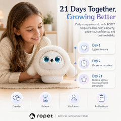 KAMOMO Interactive Robot Pet – AI Emotional Support & Anxiety Relief Gift