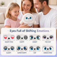 KAMOMO Interactive Robot Pet – AI Emotional Support & Anxiety Relief Gift
